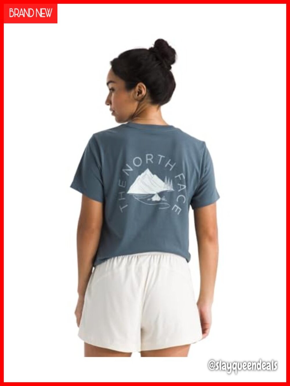 The North Face Monte Short Sleeve Graphic Tee Regular Fit Cotton Blend